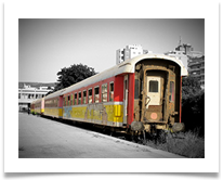 Tirana Train - James Leslie